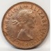 AUSTRALIA 1955 . HALF 1/2 PENNY . VARIETY . SOFT STRIKE